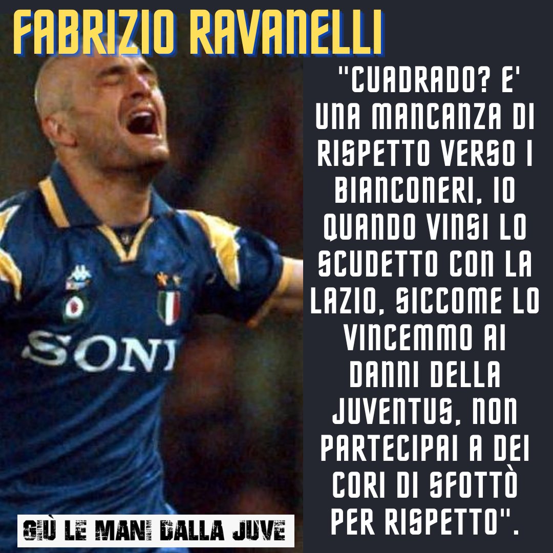 ➕ #Ravelli e ➖ #Cuadrado. Sono dei professionisti, cambiano maglia per 'lavoro' Essere seri e meritare il rispetto dei tifosi è un'altra cosa.