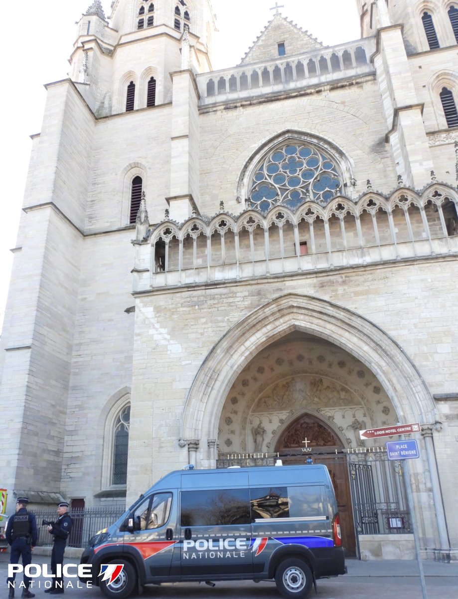 [#Ascension] : les policiers de #Dijon et #Beaune seront pleinement mobilisés pour assurer la sécurité des messes de l'Ascension. Notre mission, #Protéger.