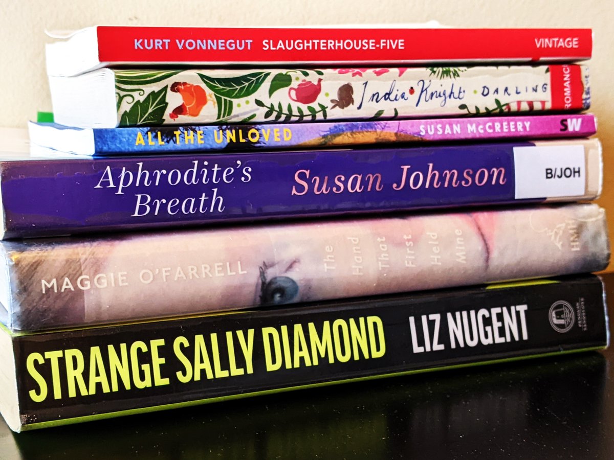 The April Bookstack is out with great Oz reads @sjreaders brilliant memoir & @SusanMcCreery2’s coming-of-age novella. There's also Maggie O’Farrell, some Vonnegut, @lizzienugent’s thriller & @indiaknight’s v fun Nancy Mitford retelling.
ninacullen.com/2024/04/29/the…