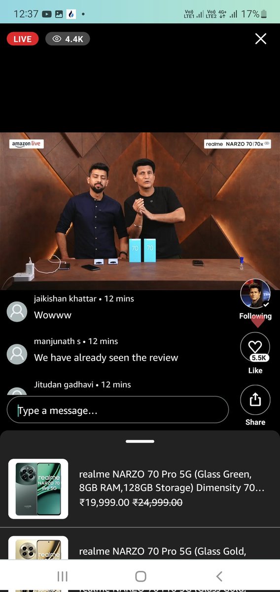 #realmeNARZO705G is a compelling choice for me because I'm looking for a *mid-range smartphone* with a balance of performance, battery life, and viewing experience. 

@RajivMakhni @realmenarzoIN
#realmeNARZO705G #realmeNARZO70x
#AccessibleBeast #PocketPower