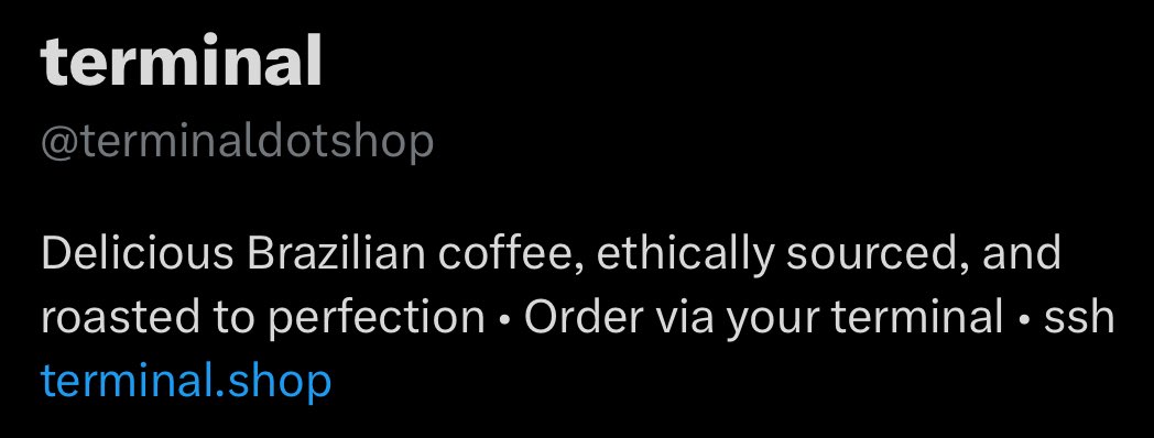 RobinHeij's tweet photo. Can we appreciate the fact that these people combine my two favorite things? @terminaldotshop #coffee #terminal https://t.co/DzYiG6T9JK
