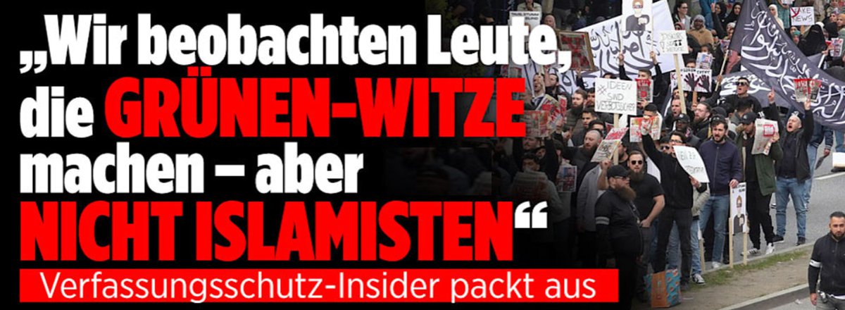 Tja, #Deutschland ist schon ein Top-Land. Etwas mehr an schönem Wetter & du hast die #Türkei #Türkiye vor der Haustüre - zumindest digital. Wenn der #Verfassungsschutz #Islamisten nicht beobachtet, die ein #Kalifat wollen, aber wen auf dem Radar haben, der #GrueneSekte schreibt…