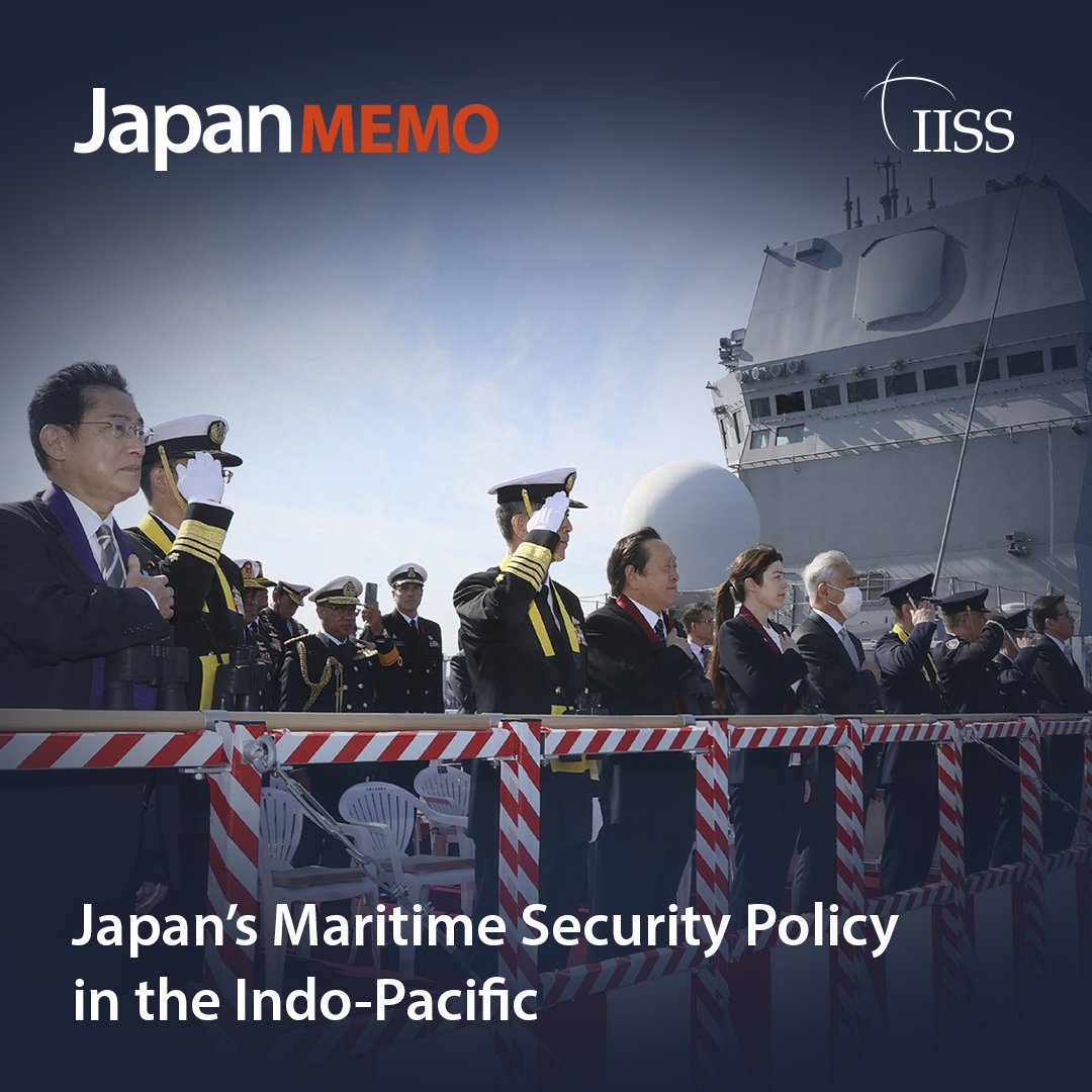 🎙In this Japan Memo episode, @alessionaval, @VeerleNouwens and @ChildsNJ join @RobertAlanWard to discuss the future development of Japanese maritime policy. 🎧 Tune in: go.iiss.org/3Q3Bga7
