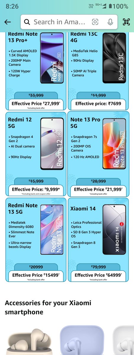 Xiaomi deals for upcoming Amazon Great Summer Sale 2024 
#Xiaomi #Xiaomi14 #RedmiNote13series #Supernote #Amazon #AmazonPrime