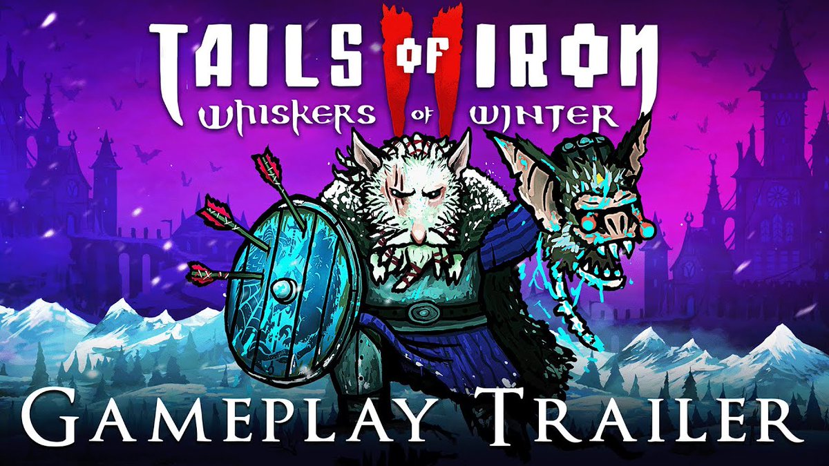 Tails of Iron 2: Whiskers of Winter - Gameplay Reveal Trailer: rpgsite.net/news/15789-tai…