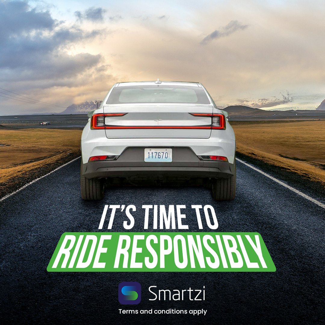 Less emissions = a better environment for everyone! Opt for a #sustainable future by choosing a Smartzi #EV for your next ride. #ecofriendly #NetZero #electricvehicles #RideHailing