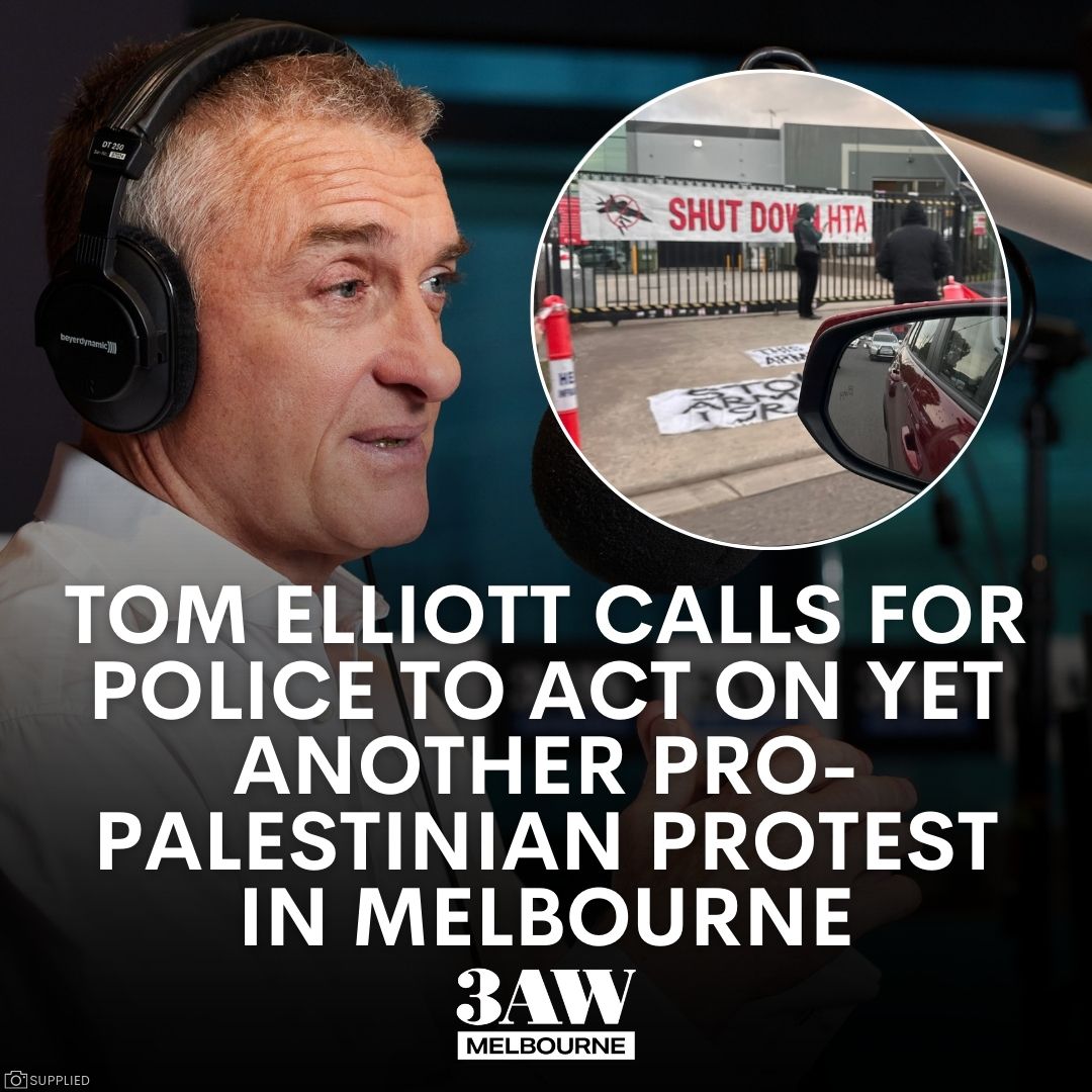 A company in Melbourne's north has been constantly targeted for months by pro-Palestinian demonstrators. And the 3AW Mornings host wants police to intervene. MORE 👉 nine.social/G1y