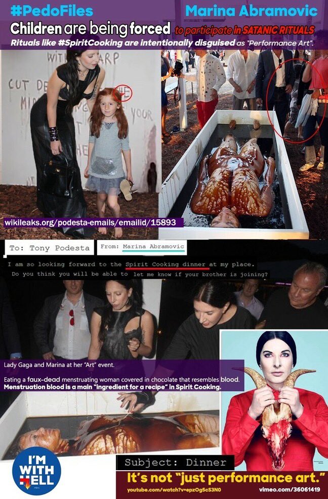 Did you know spirit cooking goes back to biblical times?! 

#adrenochrome #babyblood #ConspiracyTheory #ithinknot #hollywood #pedowood