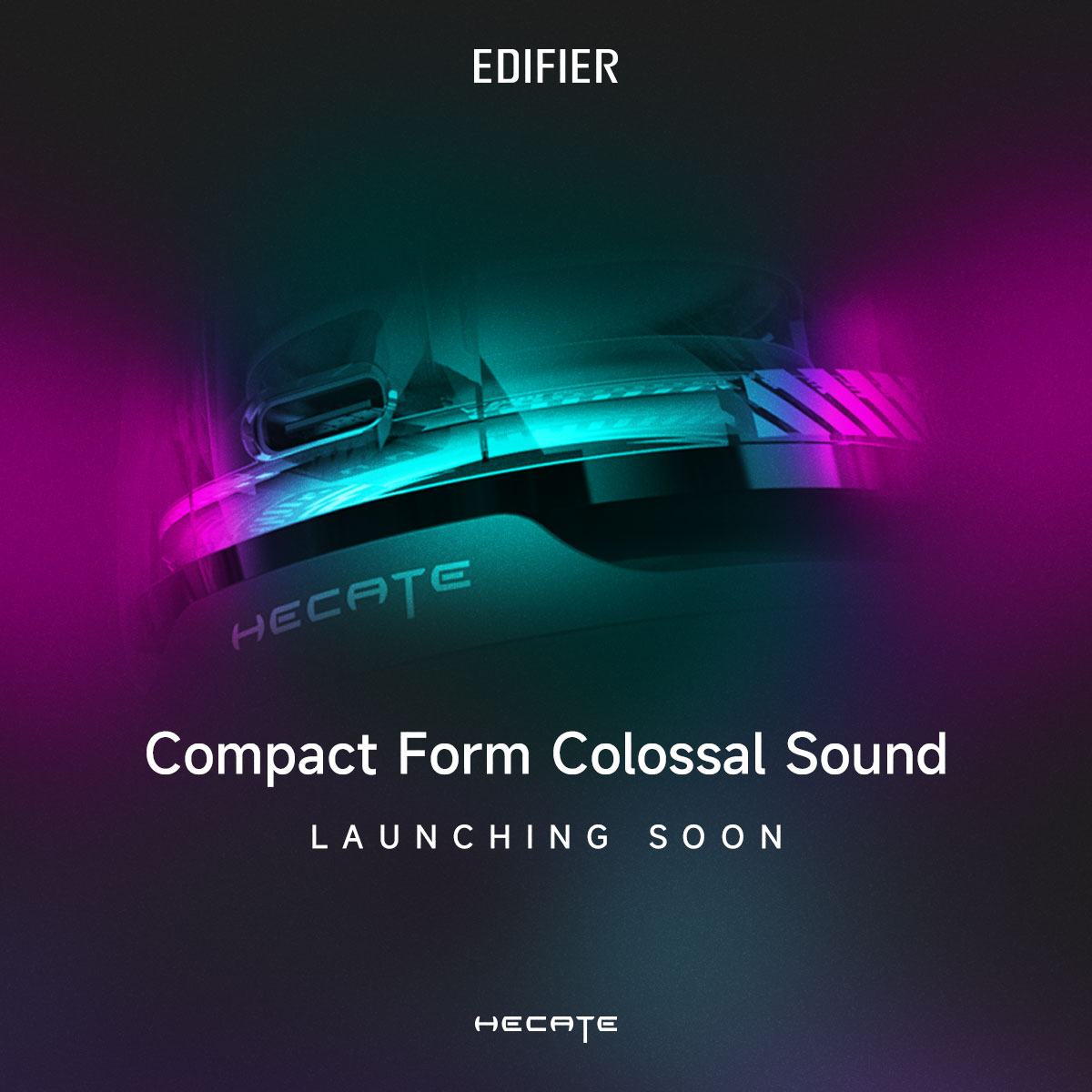 🎶 Get ready to experience the power of Compact Form Colossal Sound. Coming soon!

#EdifierMalaysia #Edifan #HECATE #hecatemalaysia #MusicRevolution #launchingsson #Newproduct #teaser #CompactFormColossalSound