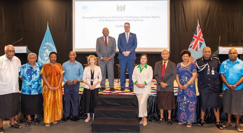 Fiji’s Prime Minister of Fiji Sitiveni Rabuka launched the United Nations Social Cohesion Programme to promote peace and unity in Fiji and the Pacific region, addressing challenges like climate change and economic vulnerability. Read more 👉🏾 maitvfiji.com/fiji-launches-… #Fiji