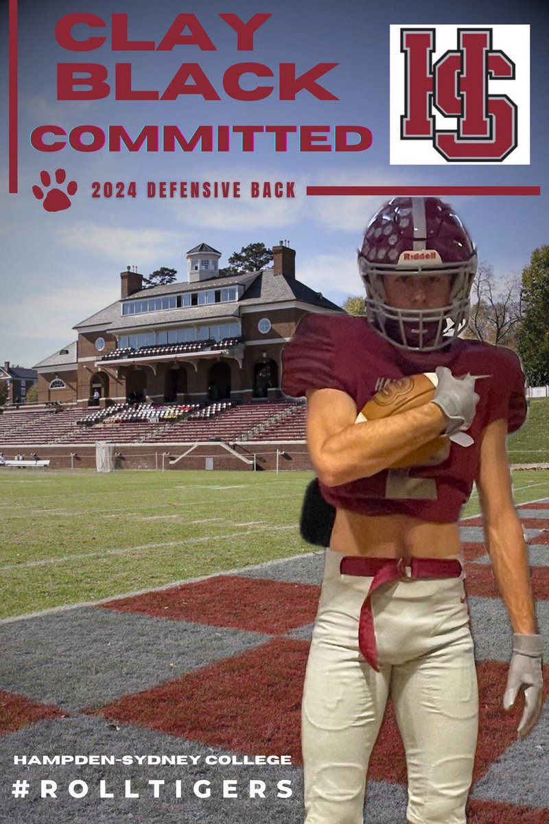 I’m so very blessed to announce my commitment to @HSC__FOOTBALL @ZachZullinger @Coach_Luvara !! Thank you to all my coaches and teammates who have supported me throughout my four years at @RHS_FB . I can’t wait to start this next chapter of my life!! @MattRochester50 @T_Wright66