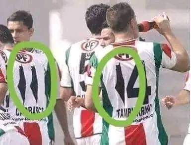 A football club in Chile replaces number one and makes it in the map of Palestine ❤️ Don't stop talking about #Palestine 🇵🇸