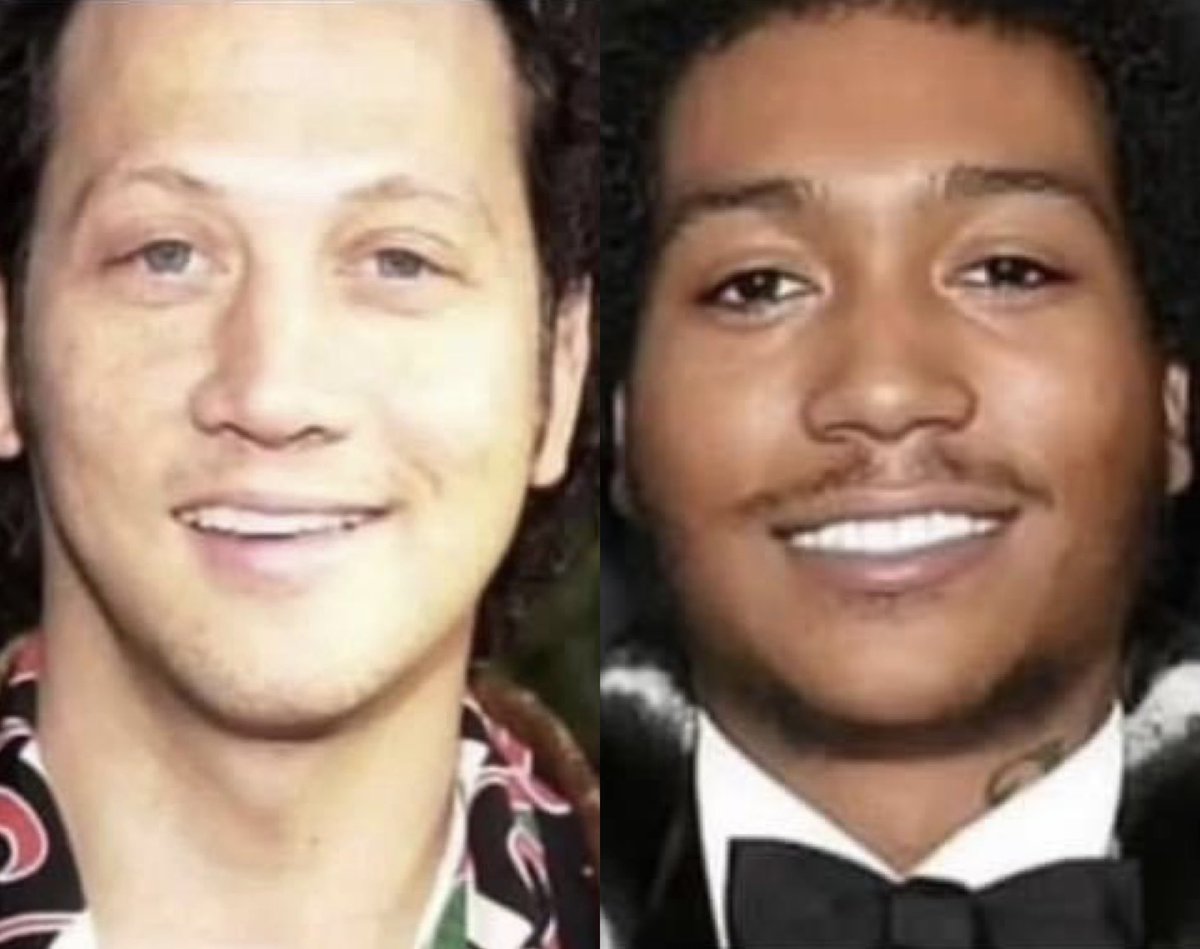 Somebody said they can’t unsee this. I can’t either! 💀 #LilMeech #RobSchneider #BMF #DeuceBigalow
