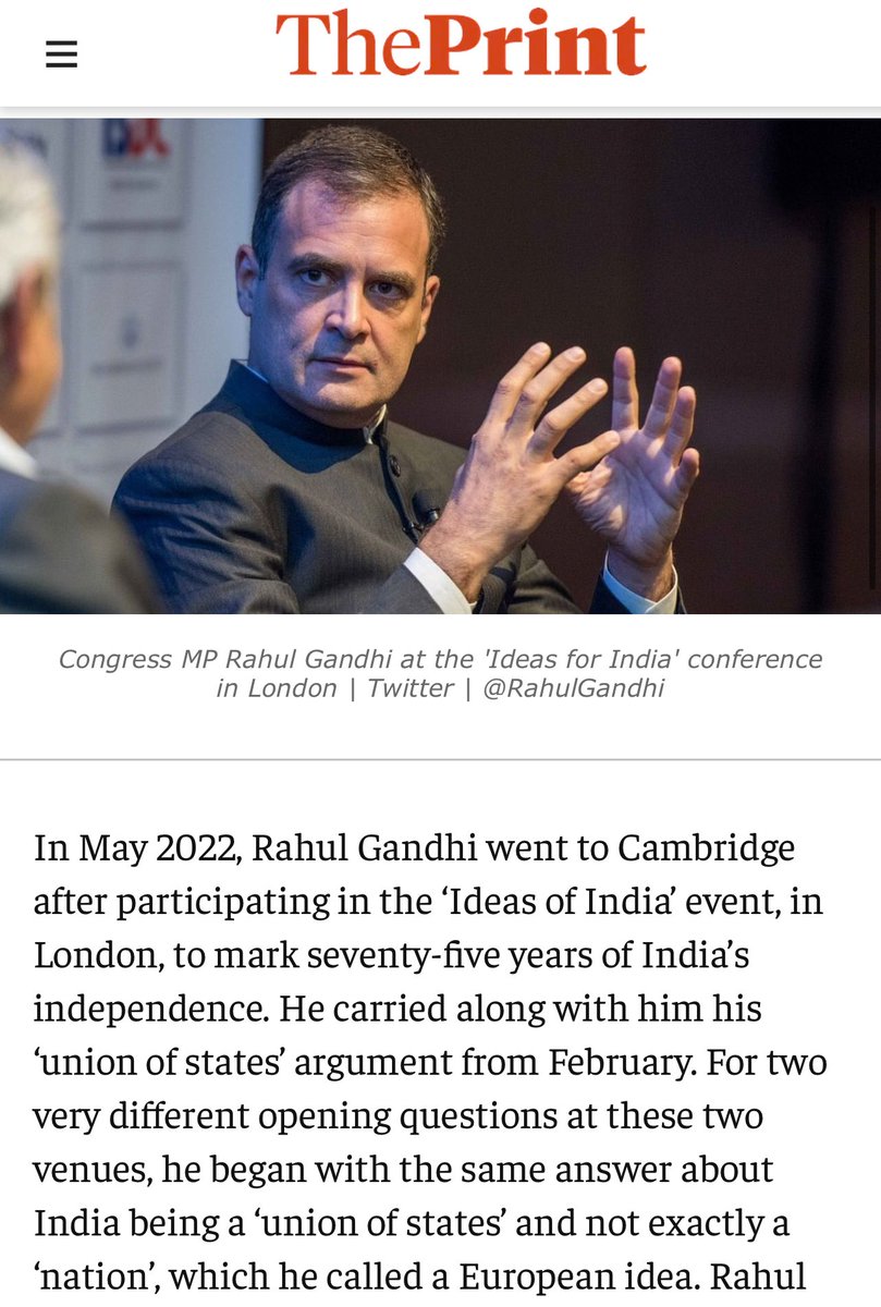 @INCIndia Looks like the idea of a nation called India 🇮🇳 comes to the mind only when there is a lm election around. Else they are proud to equate it to an European idea 😂
Jokers 🤡

#RahulGandhi #Pappu #CongressMuktBharat