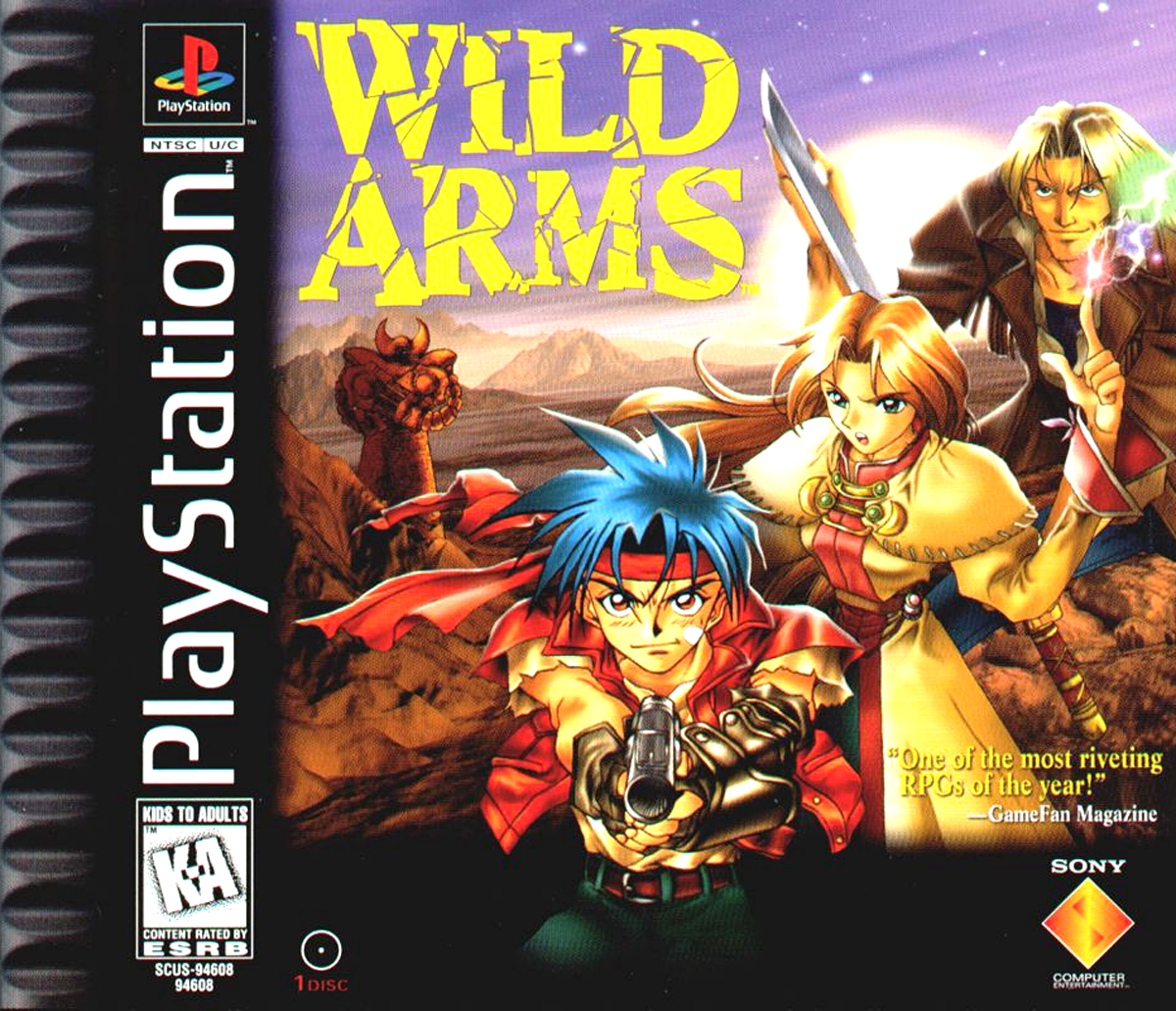 [Classic Cover Art] - 🕹️#⃣2⃣5⃣2⃣
Wild Arms 
PlayStation - North America
SCE
🗓️Release Date - Apr 30, 1997

#WildArms #PlayStation #PS1 #SCE #8Bit #16Bit #Arcade #Retro #RetroGaming #ClassicCoverArt #ShareYourGames