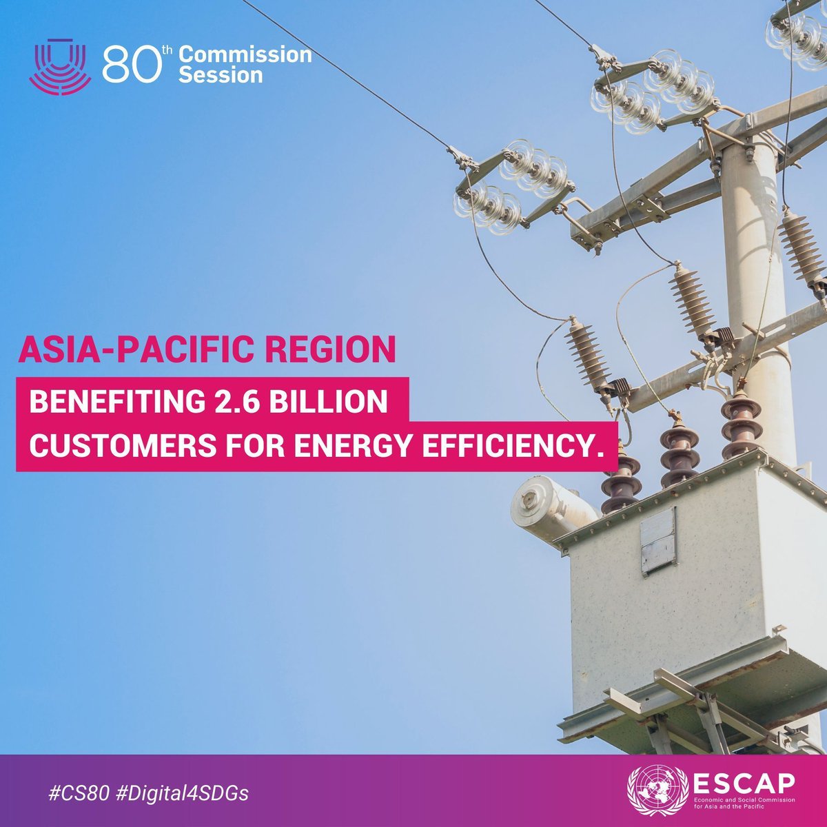 🌍 #AsiaPacific leads in smart meter deployment, enhancing energy efficiency for 2.6 billion customers. Australia🇦🇺, China🇨🇳 & the Philippines🇵🇭 excel in #DigitalTransformation for decarbonization. Explore their steps here: buff.ly/49jx10J #CS80 #Digital4SDGs