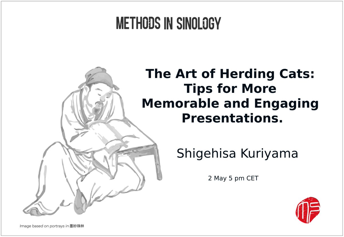 Methods in Sinology (also on bsky) tweet media