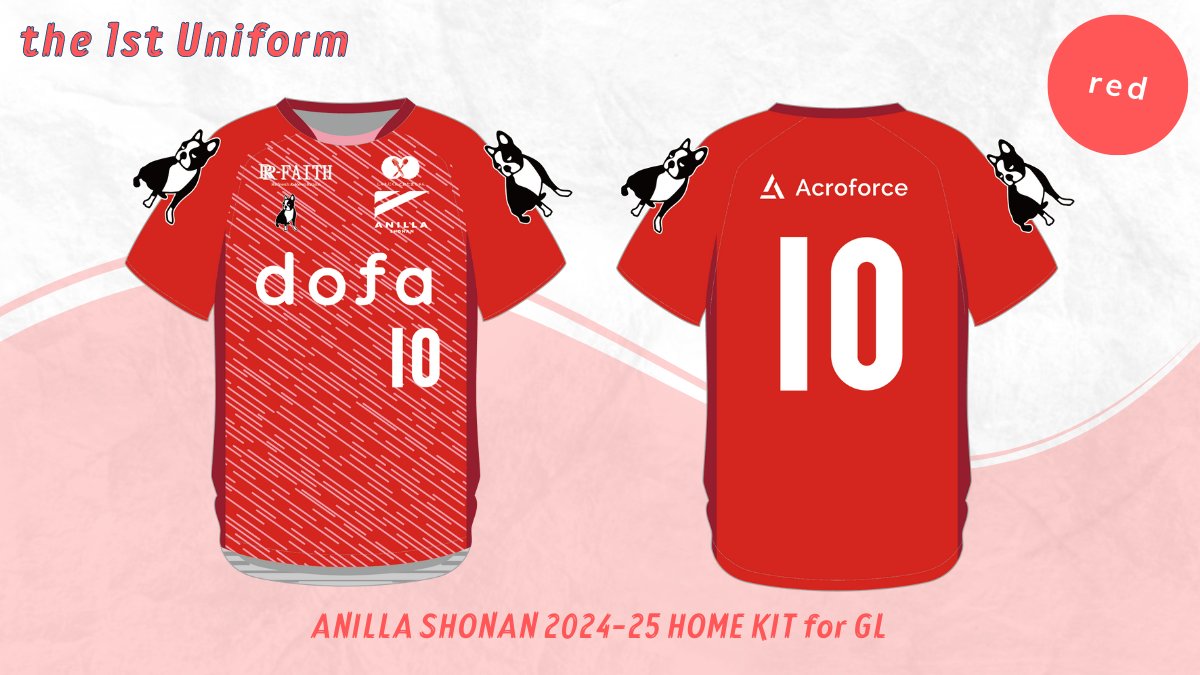 女子支給品 アニージャ湘南 2024-25 ユニフォーム 上下セット 17 A