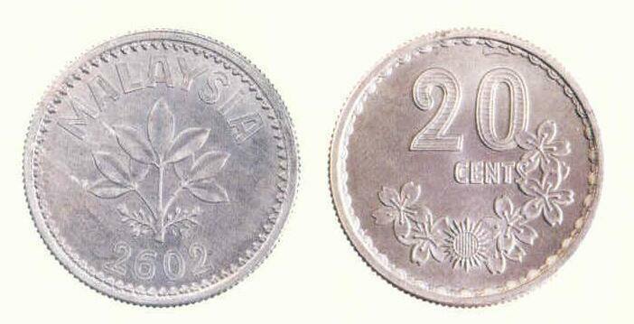 Saya tertarik dengan duit syiling ni, perasan tak tahun 2602, ia adalah tahun Jepun bersamaan tahun 1942