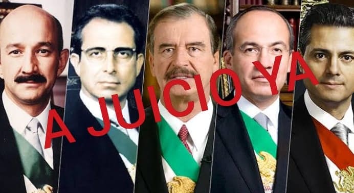 #JuicioAExpresidentes 
#NiPerdonNiOlvido