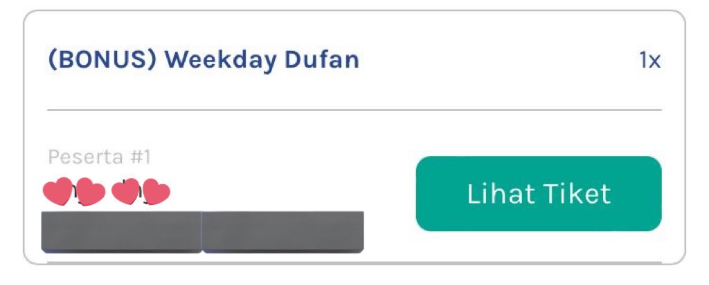morkylee's tweet image. wts tiket dufan 115k/tix ajaa buat tgl 22 mei, belum termasuk tiket ancol yaa 😍🌸 #zonauang #zonajajan