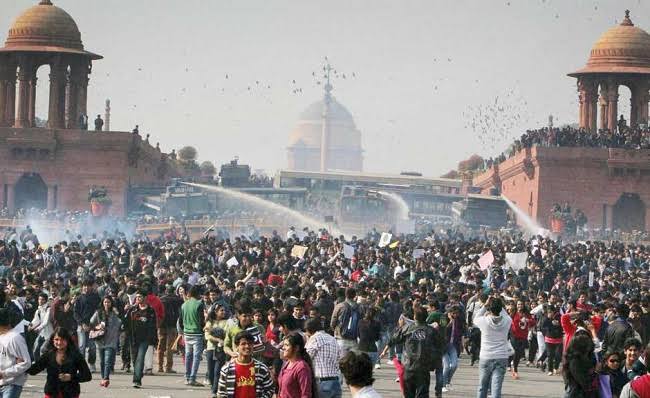 Huge protest in Delhi against Prajwal Revenna sexual harassment case. Well,the above headlines might have been true in 2012 because back then Govt. didn't call protesters as Andolanjeevi & Media used to question the Govt on women safety Today we are just morally dead society