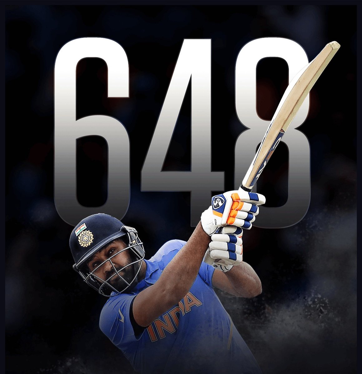 Iconic number from 2019 WC - 648. The man for the World cups - Rohit Sharma! #HappyBirthdayRohit