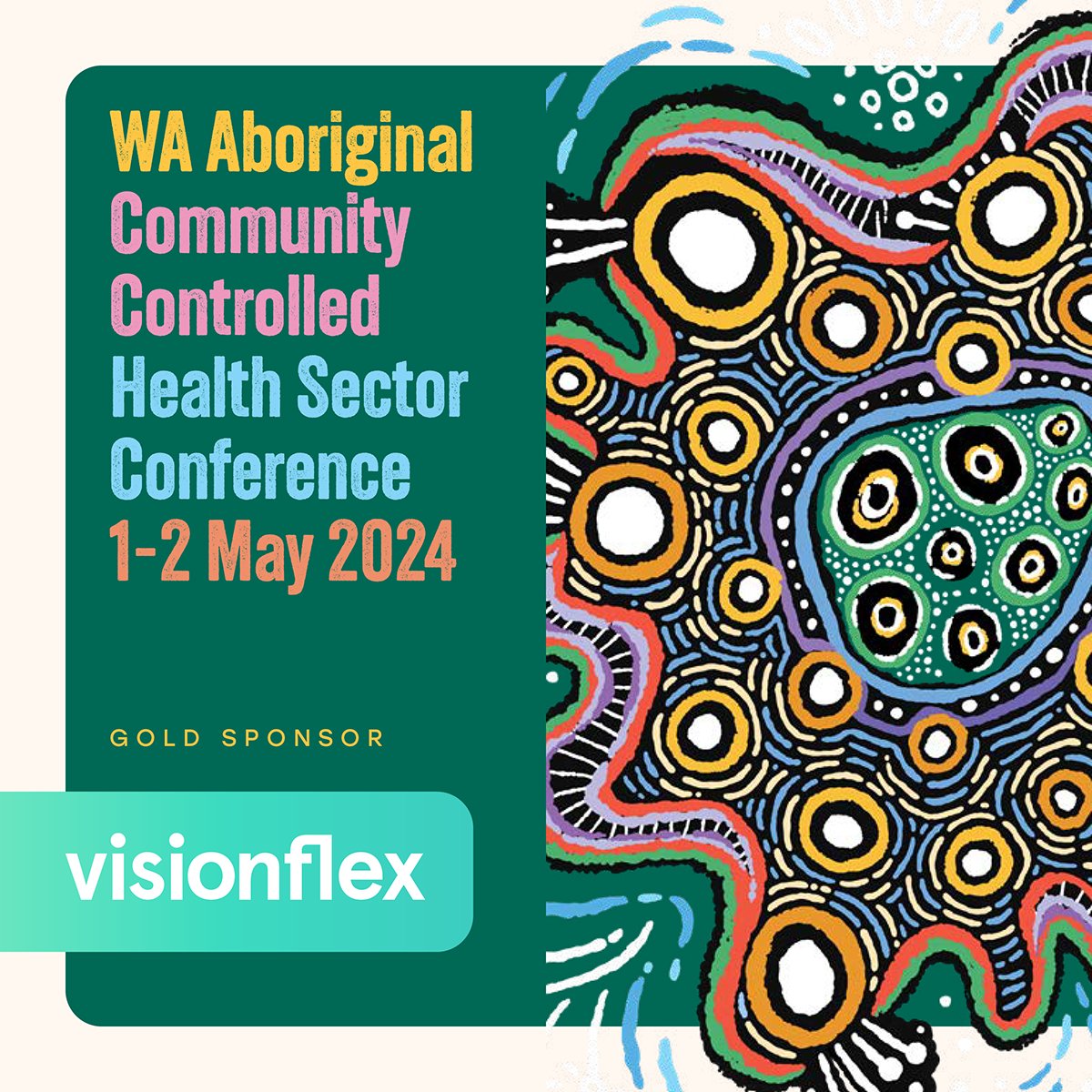 Visionflex is the proud Gold Sponsor of this years' WA Aboriginal Community Controlled Health Sector Conference 2024. Visit us as we showcase the latest in #virtualcare and #telehealth technology at WAACCHSC hosted by @TheAHCWA.

#digitalhealth #medicaltechnology