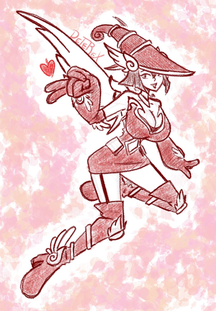 Next Yugioh doodle be the sweet Apple Magician Girl.
