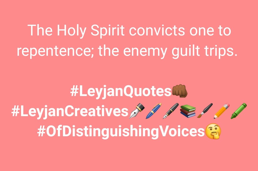 #LeyjanQuotes 
#LeyjanCreatives 
#OfDistinguishingVoices