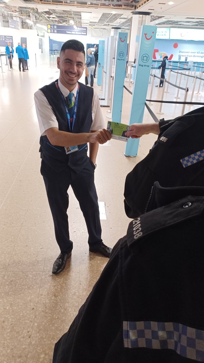 Our specially trained #ProjectServator officers have continued to pop up in and around @bhx_official overnight. We use a wide range of resources at all times of the day and night to keep the airport safe and secure. Find out more: bit.ly/3NV6kqI