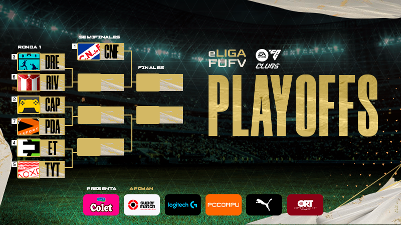 Asociación Uruguaya de Deportes Virtuales (@audvesports) on Twitter photo 📉Tabla de posiciones en #eLIGAFUFV presentada por COLET #FC24 🎮 T-30 FASE REGULAR🏆⭐🎮Jugada FECHA 1⃣1⃣ tenomos los 7⃣ clasificados a playoffs 🔥
🟩<a href="/EsportsNacional/">Nacional Esports</a> Clasificado a semifinales
🟩<a href="/FcRebote/">De Rebote FC</a> 🆚 <a href="/RiverUYesports/">C. A. River Plate eSports 🇺🇾🔴⚪</a>
🟩<a href="/esportcap/">PEÑAROL | e-Sports</a> 🆚 <a href="/PDAesports/">PDA Esports</a>
🟩<a href="/TeamEvermeet/">Evermeet</a> 🆚 📉Tabla de posiciones en #eLIGAFUFV presentada por COLET #FC24 🎮 T-30 FASE REGULAR🏆⭐🎮Jugada FECHA 1⃣1⃣ tenomos los 7⃣ clasificados a playoffs 🔥
🟩<a href="/EsportsNacional/">Nacional Esports</a> Clasificado a semifinales
🟩<a href="/FcRebote/">De Rebote FC</a> 🆚 <a href="/RiverUYesports/">C. A. River Plate eSports 🇺🇾🔴⚪</a>
🟩<a href="/esportcap/">PEÑAROL | e-Sports</a> 🆚 <a href="/PDAesports/">PDA Esports</a>
🟩<a href="/TeamEvermeet/">Evermeet</a> 🆚