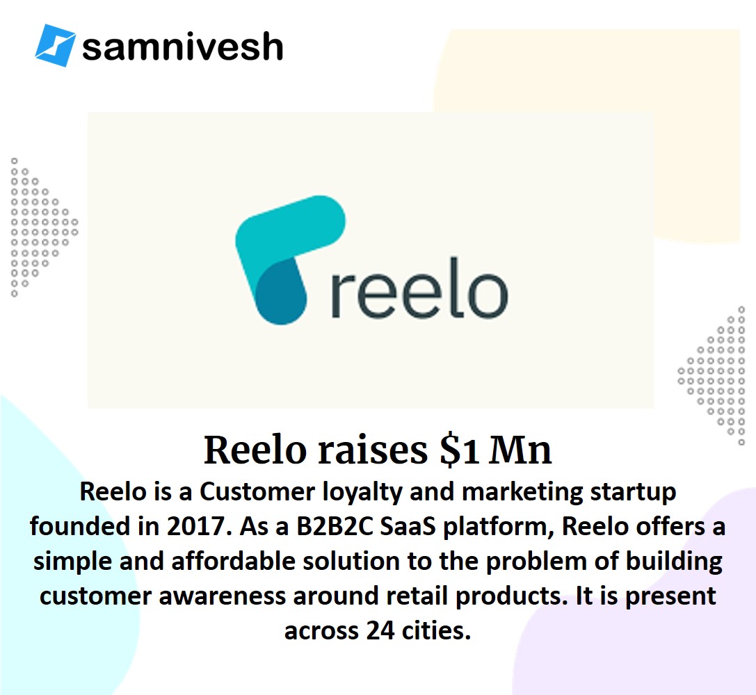 #startupbusiness #startupfunding #startupsuccess #startup #startupindia #startupcommunity #InvestorCommunity #samnivesh #pitchdeck #funding #startupindia #Reelo #customerservice #CustomerLoyalty #B2B2C #SaaSPlatform #saasmarketing #pitchdeck #retail #restaurant