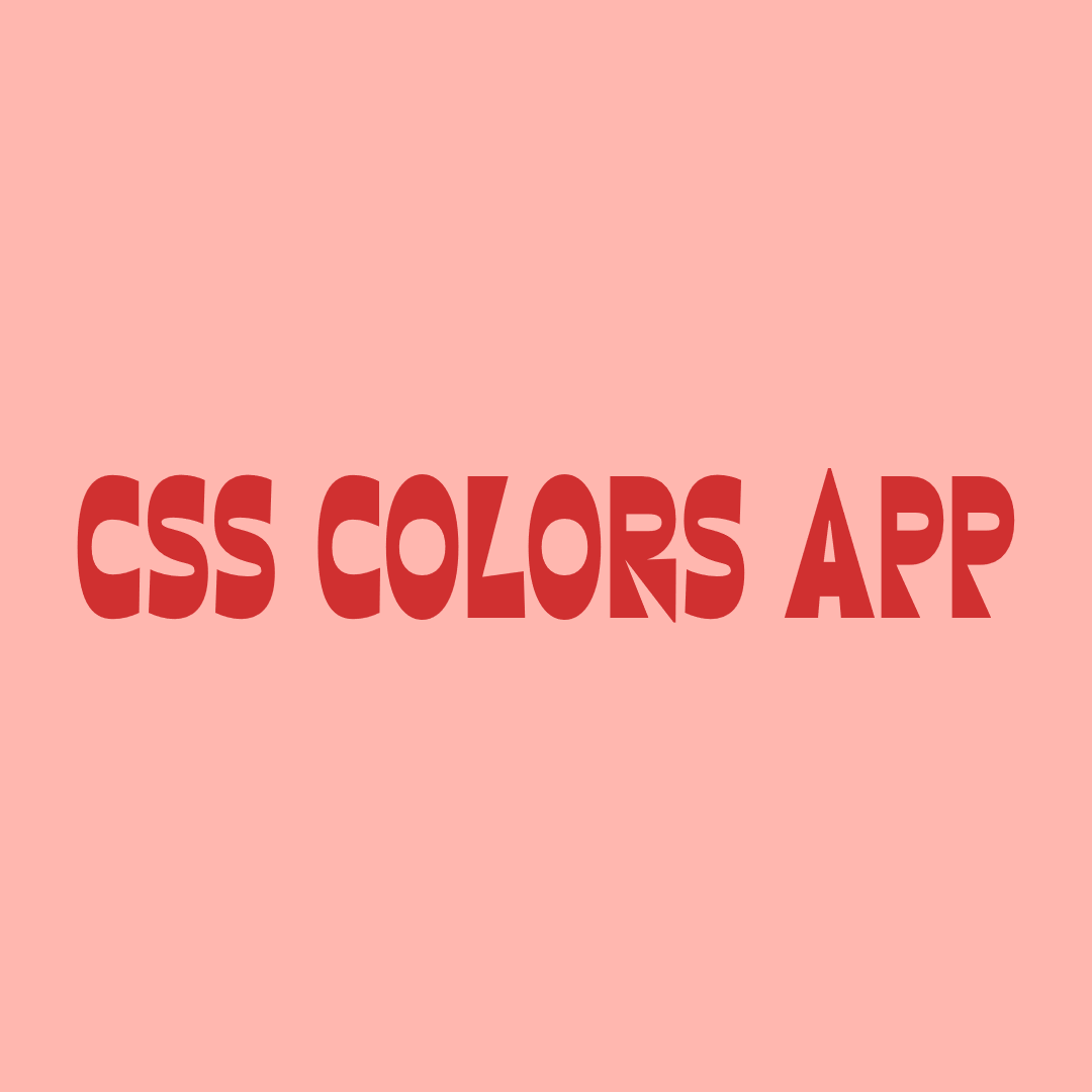 🔴 CSS Colors APP 
by Laurent Baumann  @lobau @lobau@noodle.social 
shows similar named colors based on a picked color
#color #colorNames #colorWheel 

csscolors.app