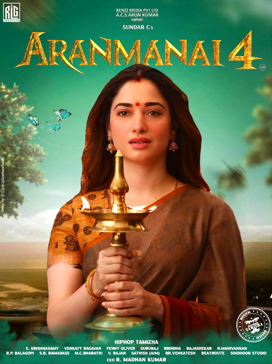 My Design Work #GowthamRlg #RLGcreation Our #SundarC & #Tamannaah and #RaashiKhanna in #Aranmanai4 The Movie Fan Made Poster | In Cinema Theatres May3 Release 🧟

Out Now Link: youtu.be/QC_kUTeCh2Y

#Aranmanai4FromMay3 

#SundarC @tamannaahspeaks @hiphoptamizha @ActorSanthosh