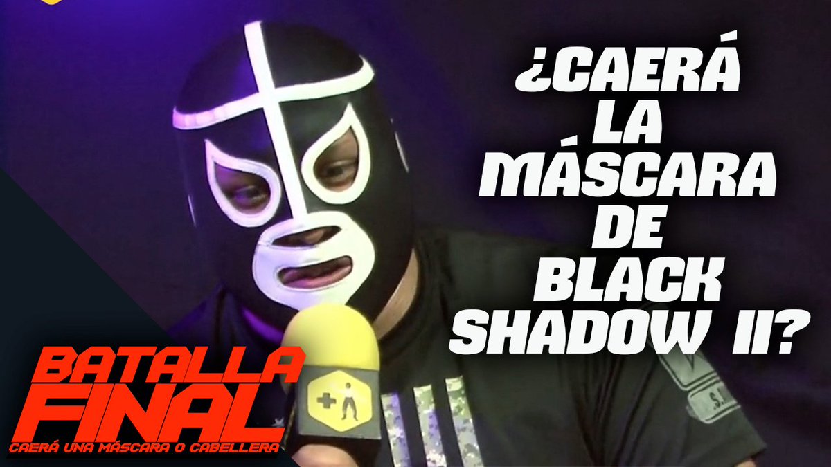 ¿Black Shadow II Jr. caerá ante otro Xalapeño? | Apuesta su máscara en la #BatallaFinal En VIVO 🔴👇🏼 youtube.com/live/ZidBizgS8…