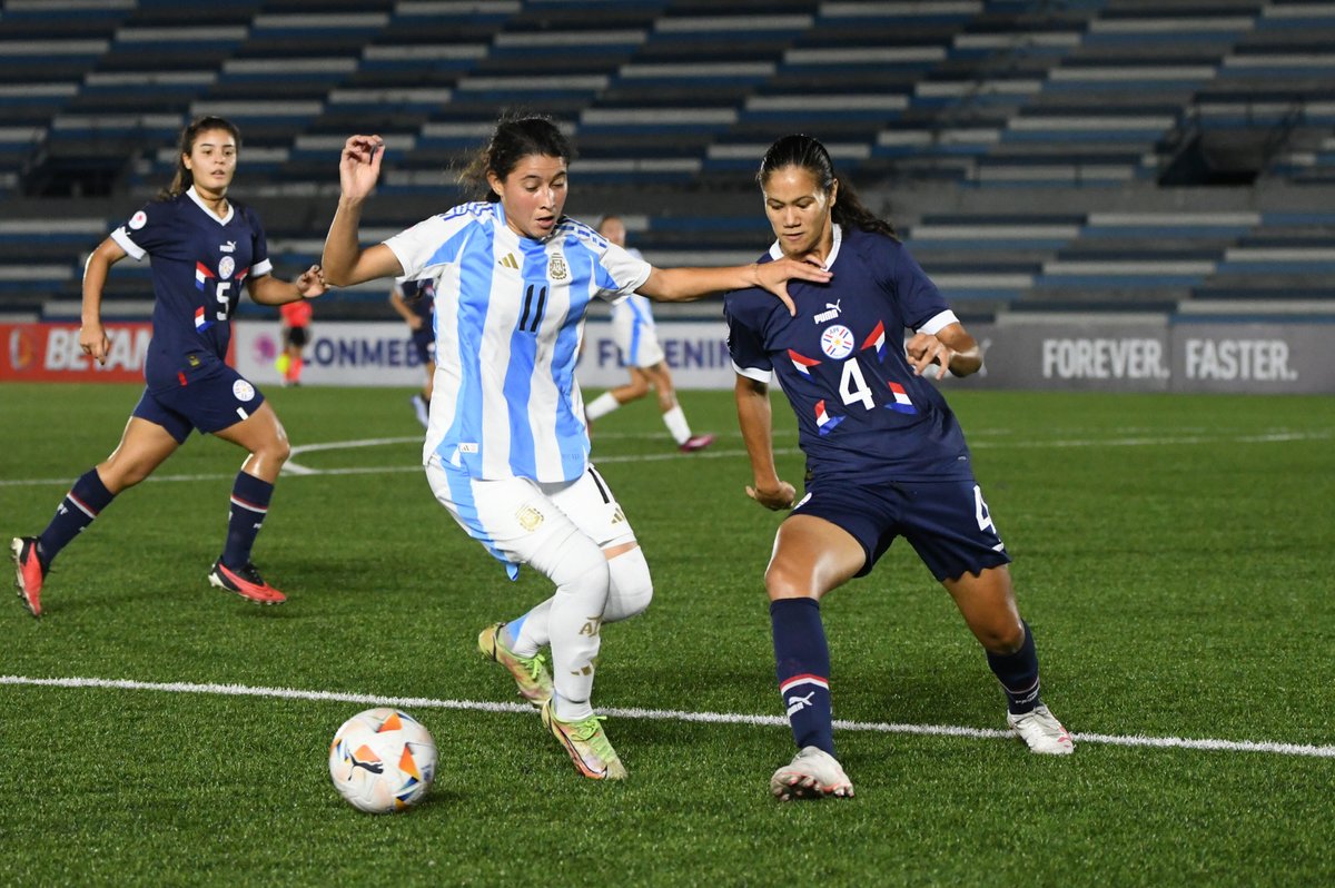 🏆 #Sub20Fem -#FaseFinal 

⚽ @Argentina 🇦🇷 0 🆚 #Paraguay 🇵🇾 1 (Fátima Acosta) 

⏱ 40' ST