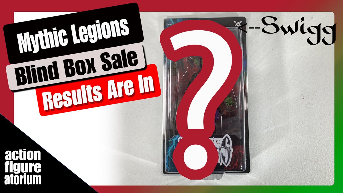 LATEST VIDEO: Mythic Legions Blind Box Sale Results & Unboxing | Everyone got Swigg youtu.be/Rhg01n6pYbg?si… via @YouTube