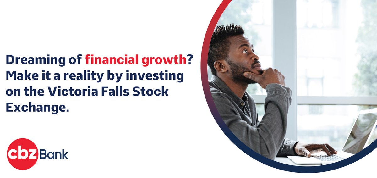 Invest in the Victoria Falls Stock Exchange and watch your financial dreams turn into reality. Email us at custodialservices@cbz.co.zw to register. #PartnersForSuccess