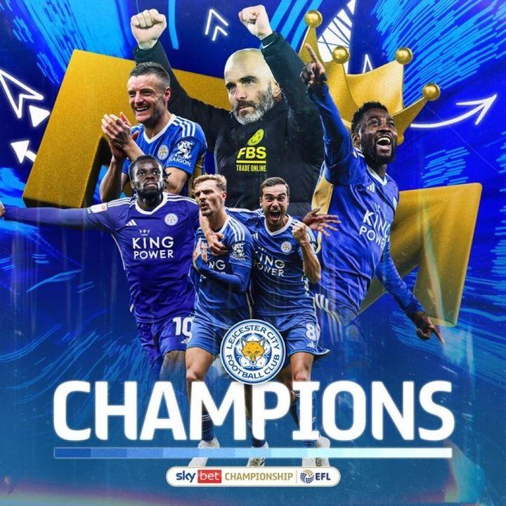 🏆CHAMPIONS 🏆  🔵🦊

#EFLChampionship #Leicestercity