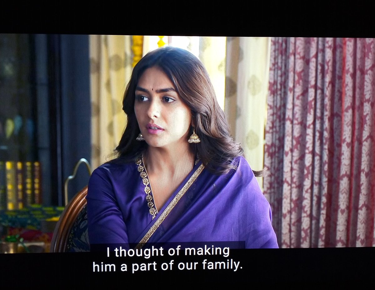 Hey @mrunal0801 Just finished watching  #TheFamilyStaronPrime 
here in New Jersey! It's on our Amazon in the US! 🇺🇲 You were awesome of course! Good Job!👏 Looks like you filmed here in NYC too!🗽You should come back to visit sometime 😉