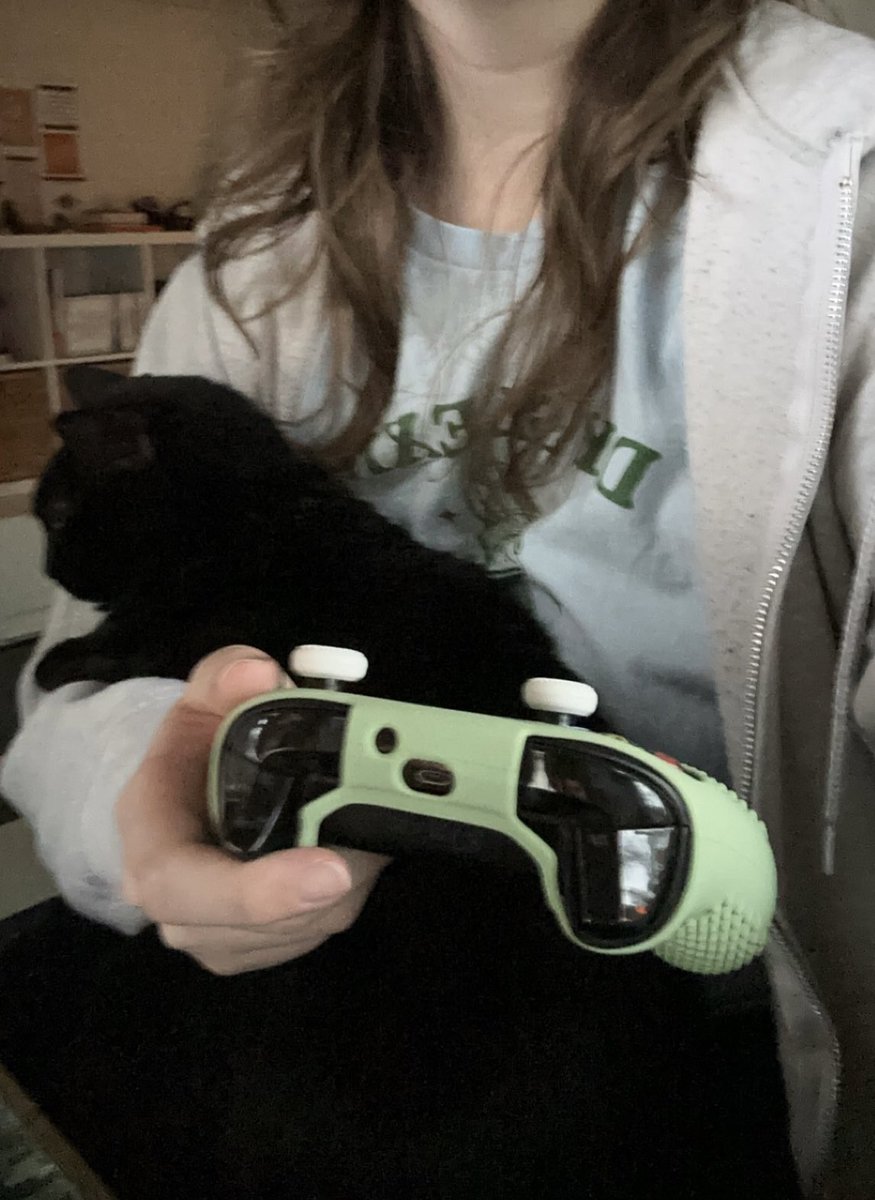 if anyone asks why i suck at video games randomly, here is my evidence, please let me plead my case 🐈‍⬛ a girl has to play with limited mobility