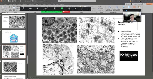 Waiting for the residents to come back from their breakout room...will they recognise the different storage diseases based on those EM features????? 😆😆😆😆