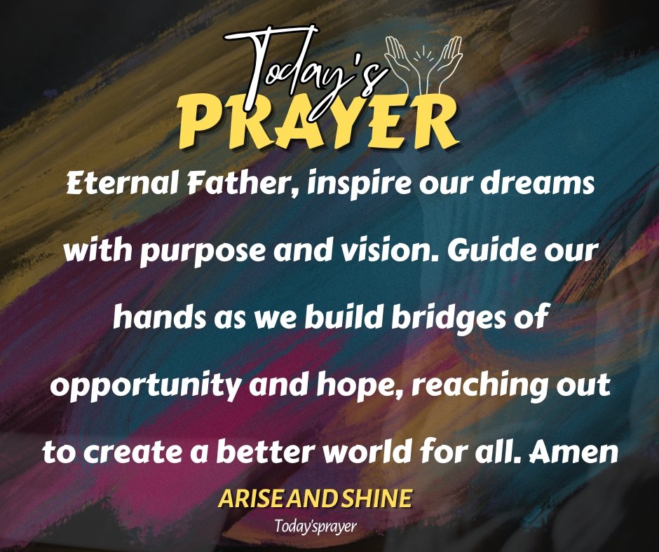 #TodaysPrayer #AriseAndShine #YearOfPrayer #God #prayer #100k #foryou #trend #worship #fyp #Amen #Jesus #Christiantiktok #Tuesdayprayer