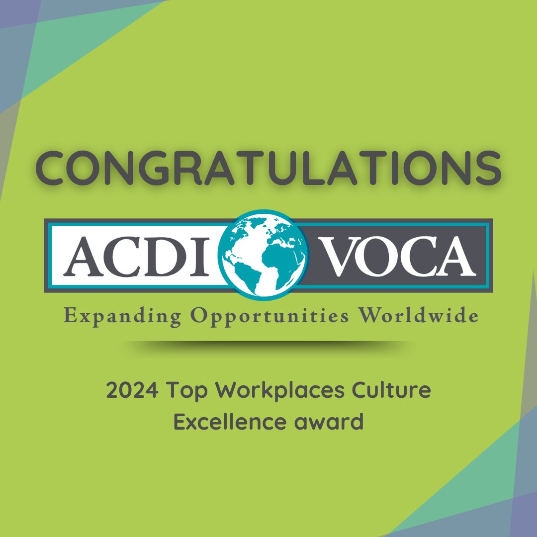 Congrats to @acdivoca for clinching the 2024 Top Workplaces Culture Excellence award, earning all 5 Culture Excellence awards! 🏆 Your commitment to fostering an exceptional workplace culture sets a remarkable standard for the industry. Well-deserved recognition! @SylviaMegret