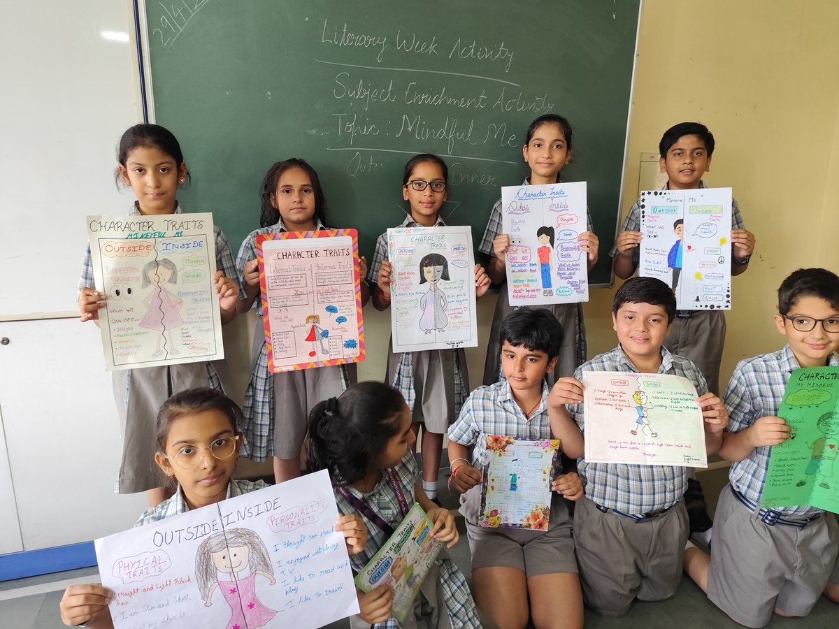 #Ahlconintl Class 6 exploring the power of mindfulness with a thought-provoking activity on outside vs. inside traits. Understanding that true beauty lies within! #MindfulMe #SelfDiscovery #LiteraryWeekActivity
@ashokkp @y_sanjay @pntduggal @sunandask21 @sdg4all @PreetiChanana1