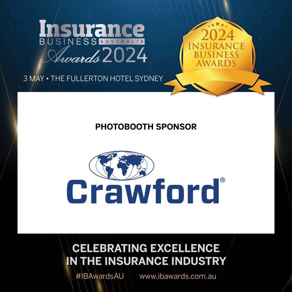 📸 We're delighted to announce Crawford as our official Photo Booth Sponsor for the #IBAwardsAU 2024! 

Capture the magic of the evening with fun and memorable photos at the Crawford-sponsored photo booth.

Book your table here: hubs.la/Q02tmwPg0.