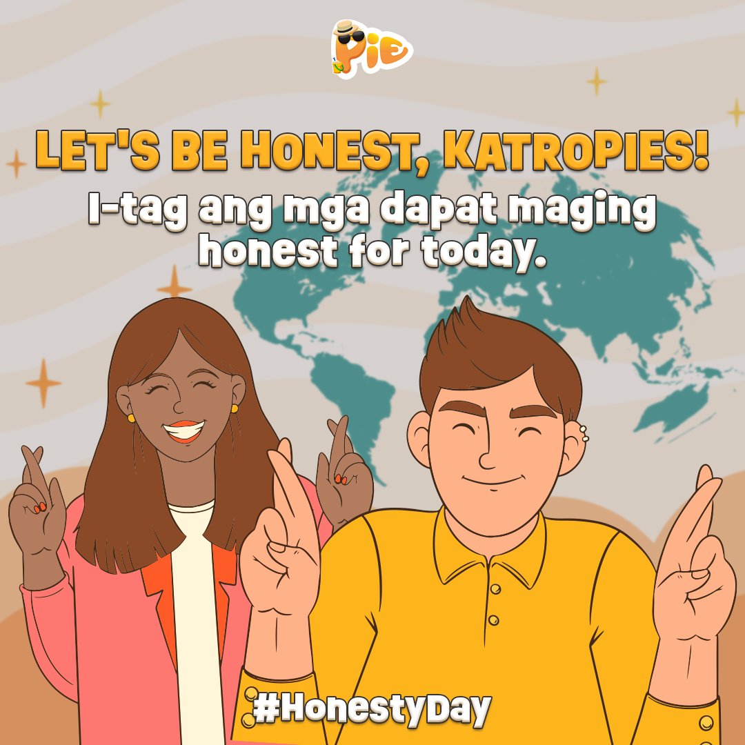 Sa totoo lang tayo, KatroPIES! Today is #HonestyDay, so ayan chance niyo na i-tag sa comments yung mga gusto niyo maging honest!! Dali, baka may umamin na rin bigla para di ka na single 😂