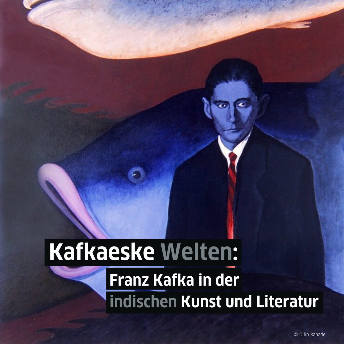 🎨 🐜 Würde Franz Kafka heute noch leben, könnte er zahlreiche von sich inspirierte Kunstwerke bestaunen. Rosy Singh, Professorin für Germanistik an der Jawaharlal Nehru University in New Delhi, über indische Künstler*innen, die Kafka verehren 👇 goethe.de/prj/zei/de/art…