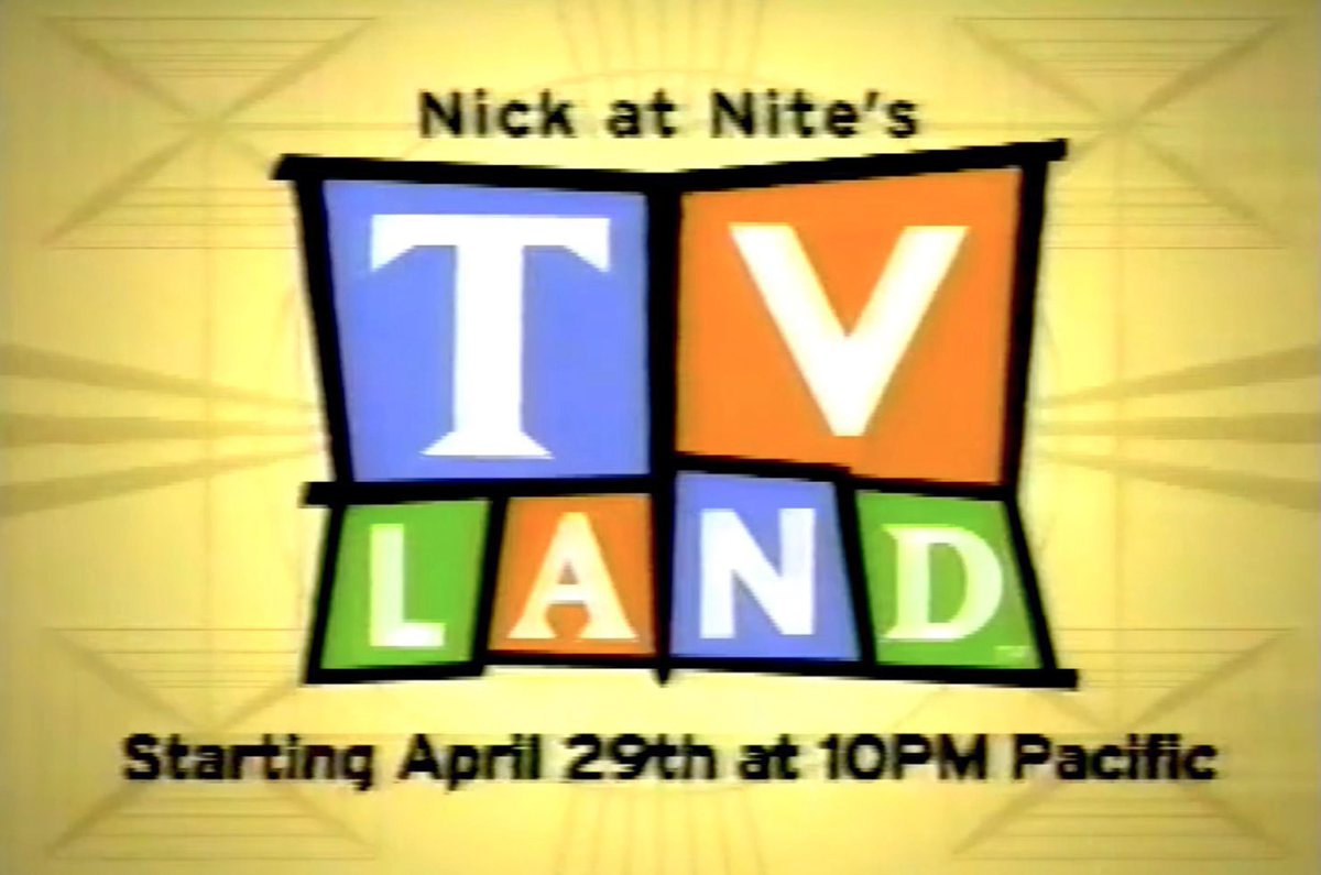 📺On April 29, 1996, TV Land launched